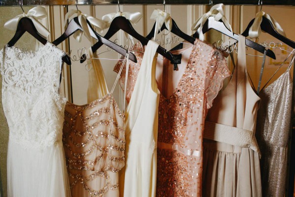 sequin bridesmaid dresses