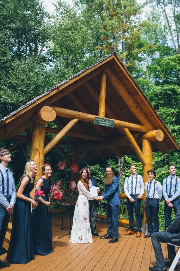 Ceremony in the Woods of Vermont