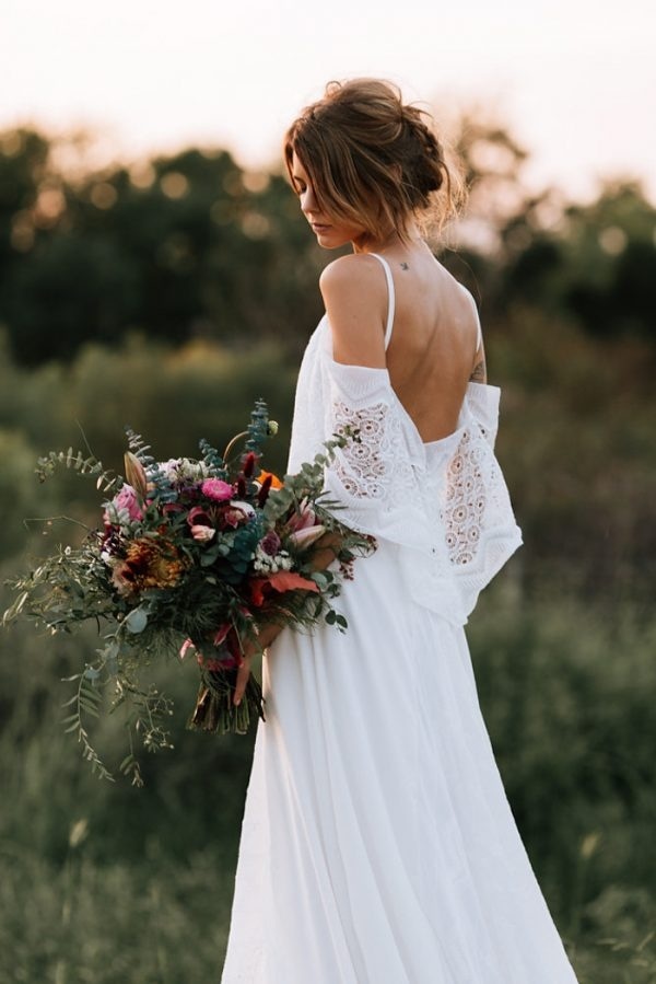 Bohemian Fall Bridal Style Inspiration