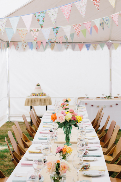 colorful handmade wedding in New Zealand with photos by Mary Sylvia Photography Inc. | junebugweddings.com