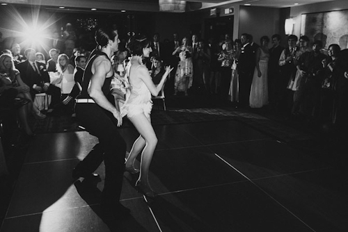 modern wedding at Hotel 1000 with photos by James Moes Photography | junebugweddings.com