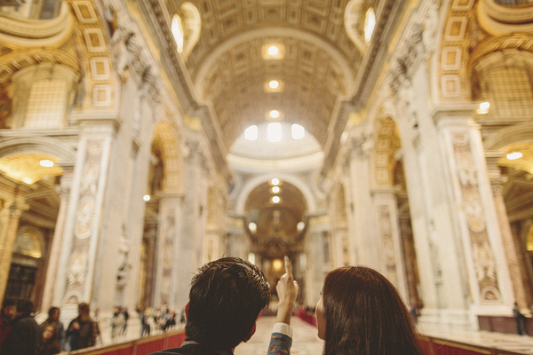 honeymoon photos by Ed Peers in Rome, Italy | via junebugweddings.com