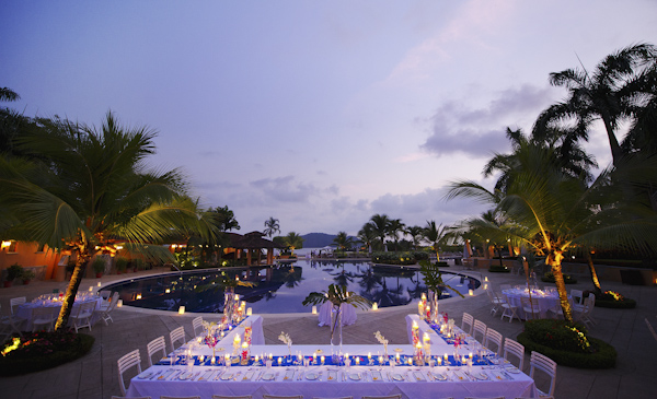 Gorgeous Photo Of Sunset Wedding Reception At Marriott Los Suenos