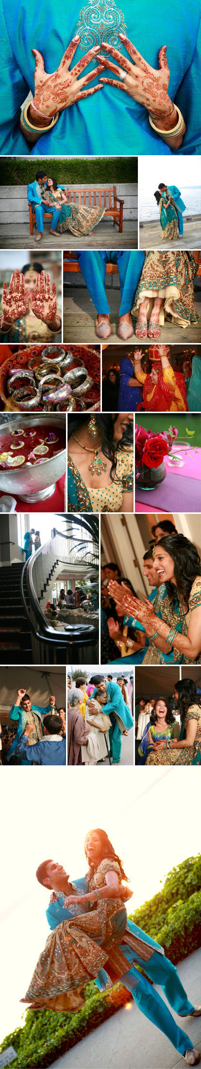 One Thousand Words Photography, Sangeet celebration, traditional Indian wedding