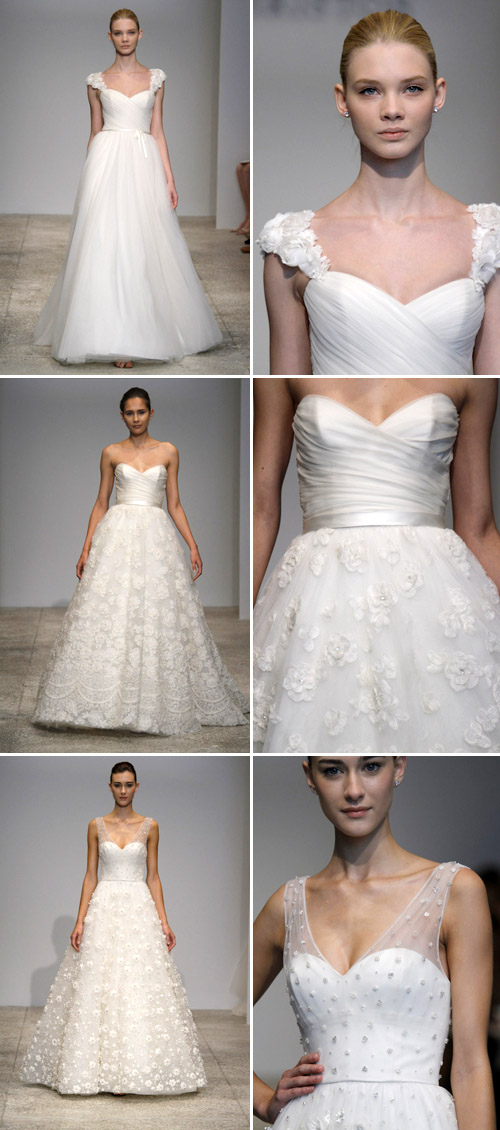 floral wedding dresses by christos