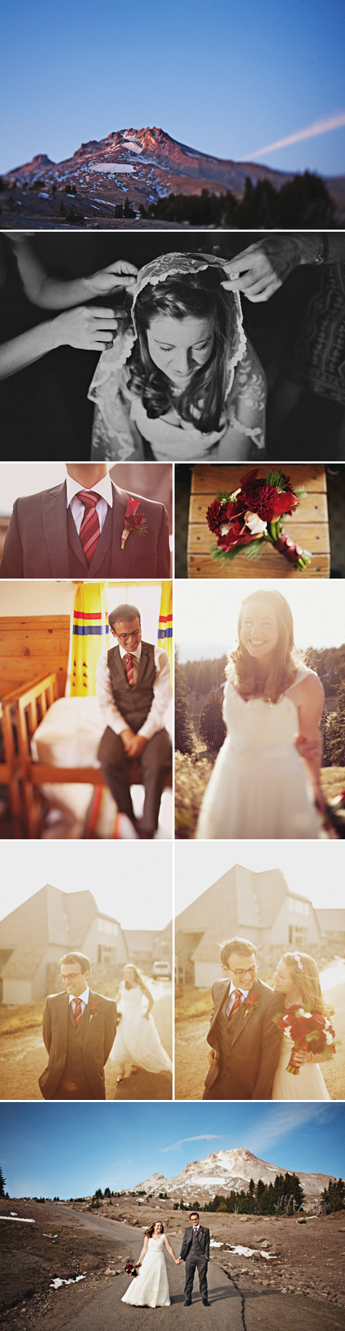 mt. hood, oregon real wedding, images by sean flanigan photography