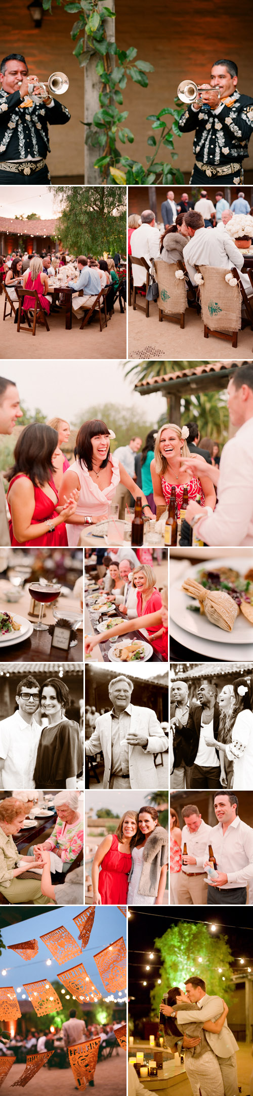 stylish mexican inspired real wedding rehearsal dinner, images by Beaux Arts Photographie