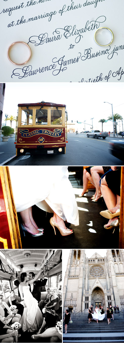 Classic Elegant Wedding at the San Francisco Ferry Buiding by Ashley Garmon Photographers