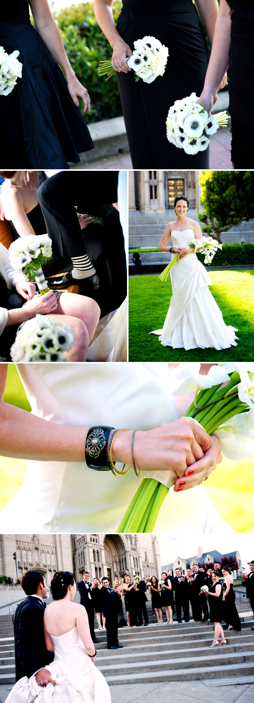 Classic Elegant Wedding at the San Francisco Ferry Buiding by Ashley Garmon Photographers