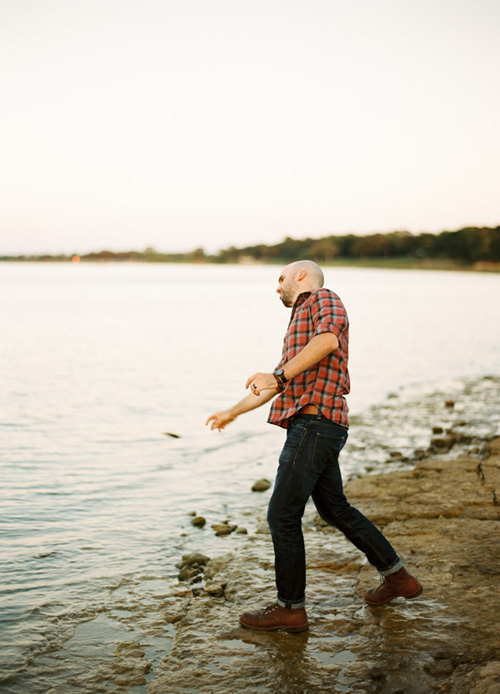 Wedding Anniversary Photo Shoot by Ryan Ray Photography | via junebugweddings.com