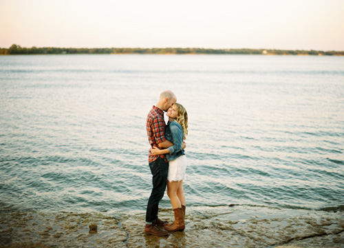 Wedding Anniversary Photo Shoot by Ryan Ray Photography | via junebugweddings.com