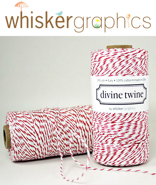 colorful baker's twine Divine Twine from Whisker Graphics