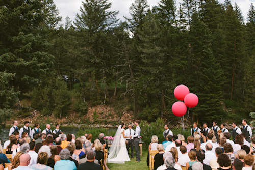 Country wedding in Big Sky, Montana, photos by Hardy Klahold Photography | junebugweddings.com