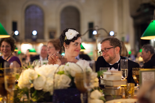 Boston Public Library Wedding, photos by Nathan Smith and Angi Welsch for Ira Lippke Studios | junebugweddings.com