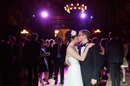 Boston Public Library Wedding, photos by Nathan Smith and Angi Welsch for Ira Lippke Studios | junebugweddings.com