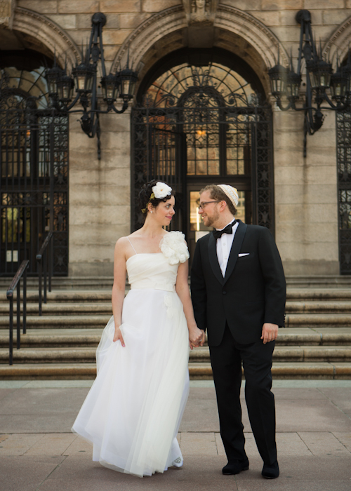 Boston Public Library Wedding, photos by Nathan Smith and Angi Welsch for Ira Lippke Studios | junebugweddings.com