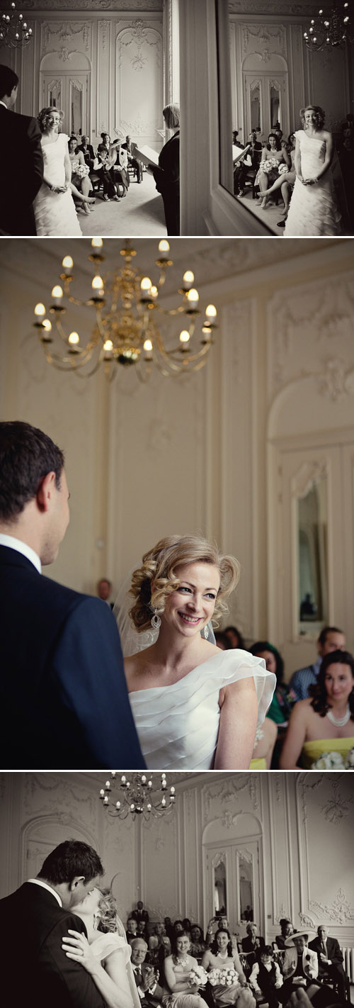 British Academy Wedding, London; photos by Marianne Taylor | Junebug Weddings