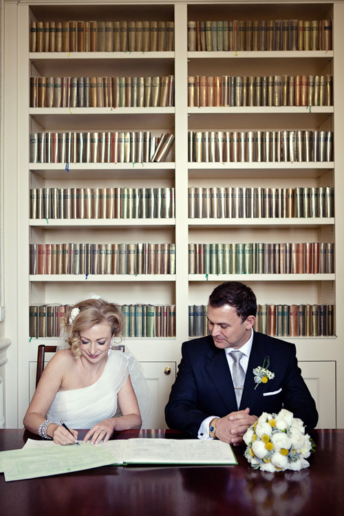 British Academy Wedding, London; photos by Marianne Taylor | Junebug Weddings