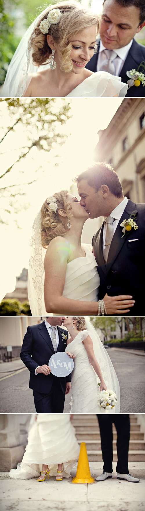 British Academy Wedding, London; photos by Marianne Taylor | Junebug Weddings