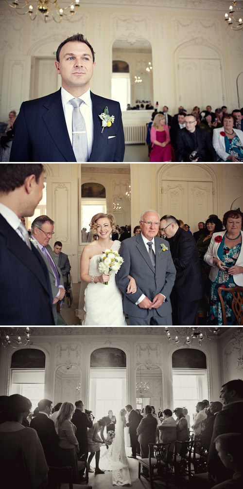 British Academy Wedding, London; photos by Marianne Taylor | Junebug Weddings