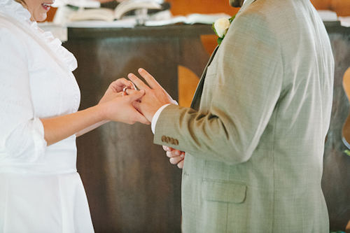 Cades Cove National Park wedding at Primitive Baptist Church, photos by Dixie Pixel Photography | junebugweddings.com