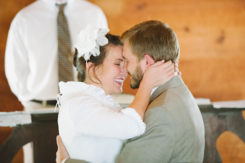 Cades Cove National Park wedding at Primitive Baptist Church, photos by Dixie Pixel Photography | junebugweddings.com