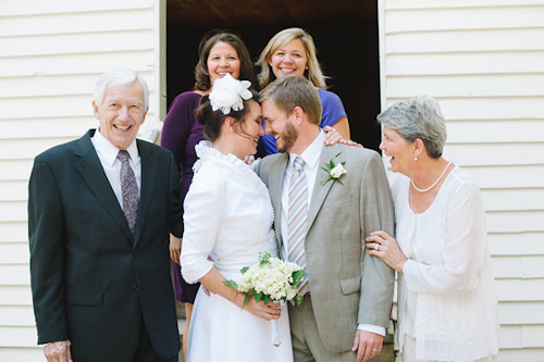 Cades Cove National Park wedding at Primitive Baptist Church, photos by Dixie Pixel Photography | junebugweddings.com