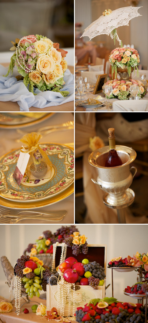 vintage engagement party at Casa Del Mar, styled by Linda Pittelli of Eventful Designing, photos by Mike Colon Photography