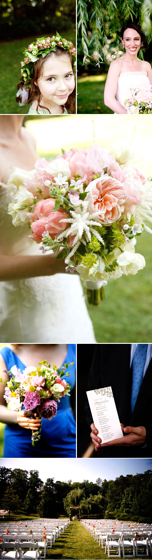 charming vintage style country estate wedding photo by Belathee Photography