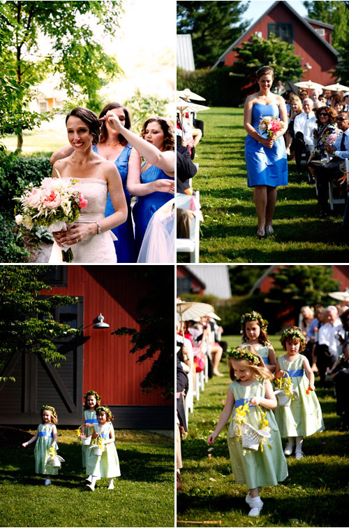 charming vintage style country estate wedding photo by Belathee Photography