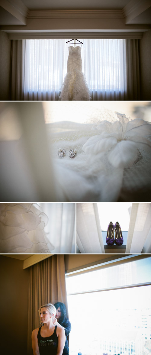 Chic Winter Wedding at The Mint Museum Charlotte, North Carolina - Photo by Caroline Ghetes