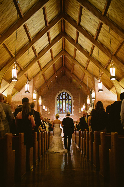 Chic Winter Wedding at The Mint Museum Charlotte, North Carolina - Photo by Caroline Ghetes