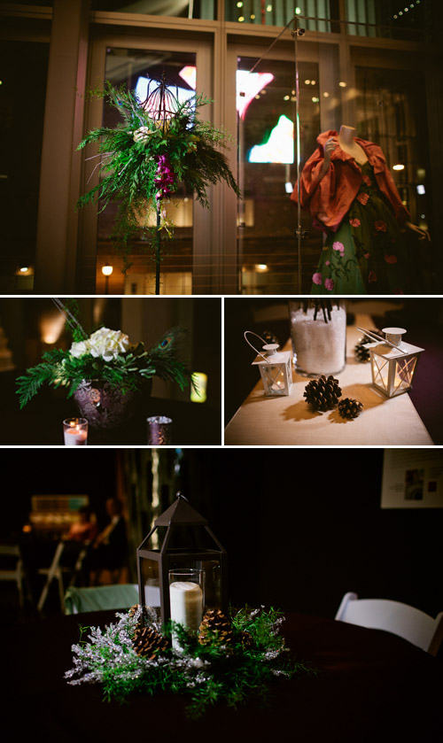 Chic Winter Wedding at The Mint Museum Charlotte, North Carolina - Photo by Caroline Ghetes