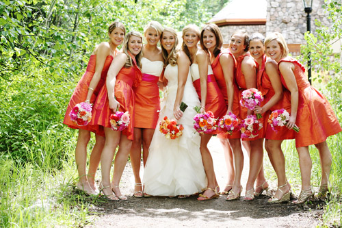 Colorful Wedding at Beaver Creek Resort, photo by Jenna Walker