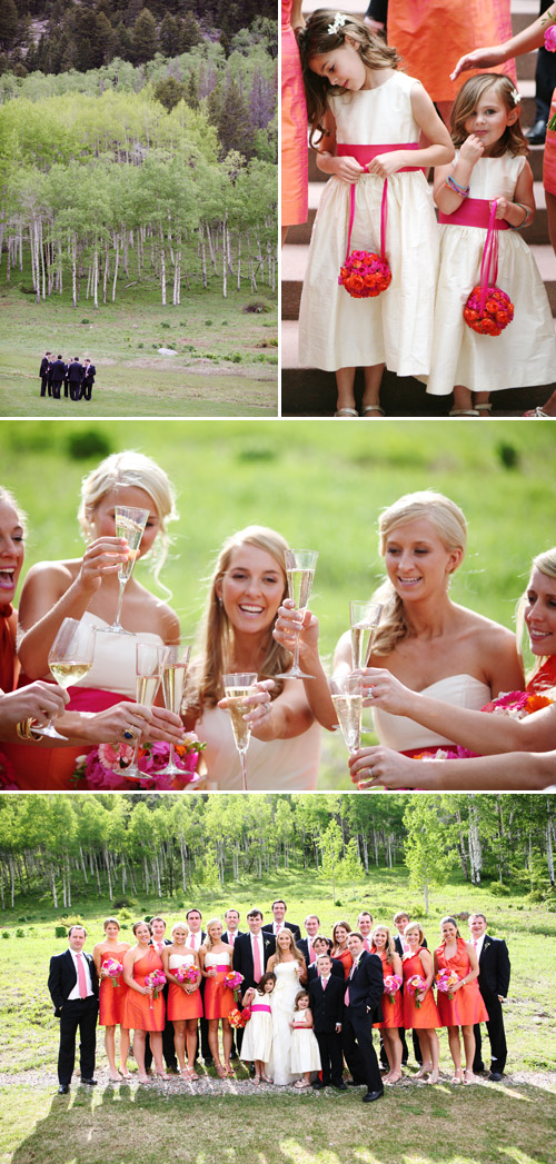 Colorful Wedding at Beaver Creek Resort, photo by Jenna Walker