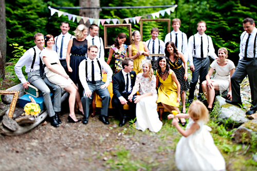 Rustic, outdoor wedding in Whistler, British Columbia - Photos by Anastasia Photography | junebugweddings.com