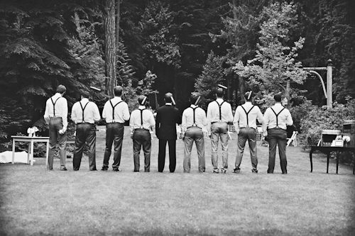 Rustic, outdoor wedding in Whistler, British Columbia - Photos by Anastasia Photography | junebugweddings.com