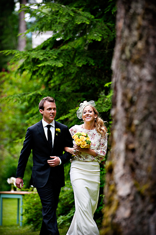 Rustic, outdoor wedding in Whistler, British Columbia - Photos by Anastasia Photography | junebugweddings.com