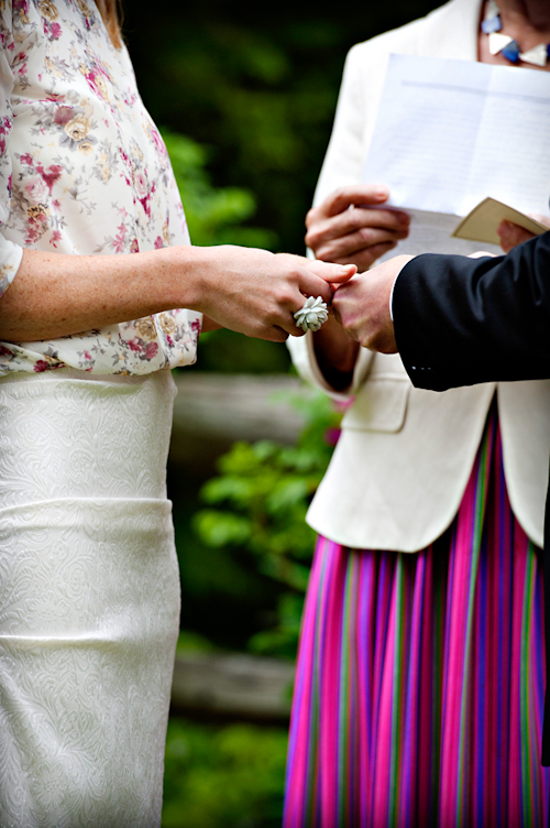 Rustic, outdoor wedding in Whistler, British Columbia - Photos by Anastasia Photography | junebugweddings.com