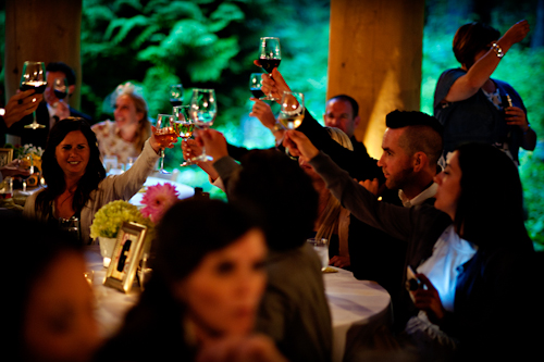 Rustic, outdoor wedding in Whistler, British Columbia - Photos by Anastasia Photography | junebugweddings.com