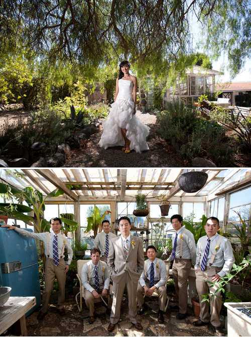 sunny DIY wedding at the Condor's Nest Ranch Pala CA - photos by top LA wedding photographers John and Joseph