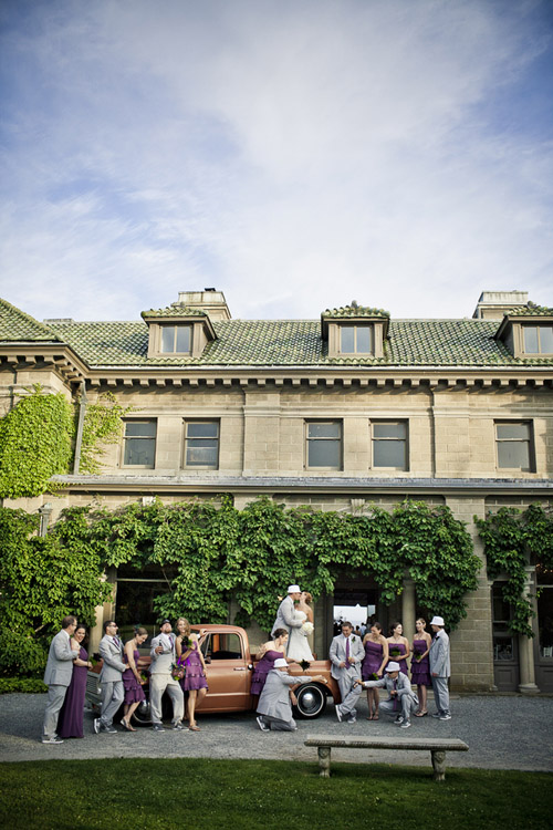 Teal and Purple Connecticut Wedding - photos by Top New England Wedding Photographer JAG Studios - Junebug Weddings