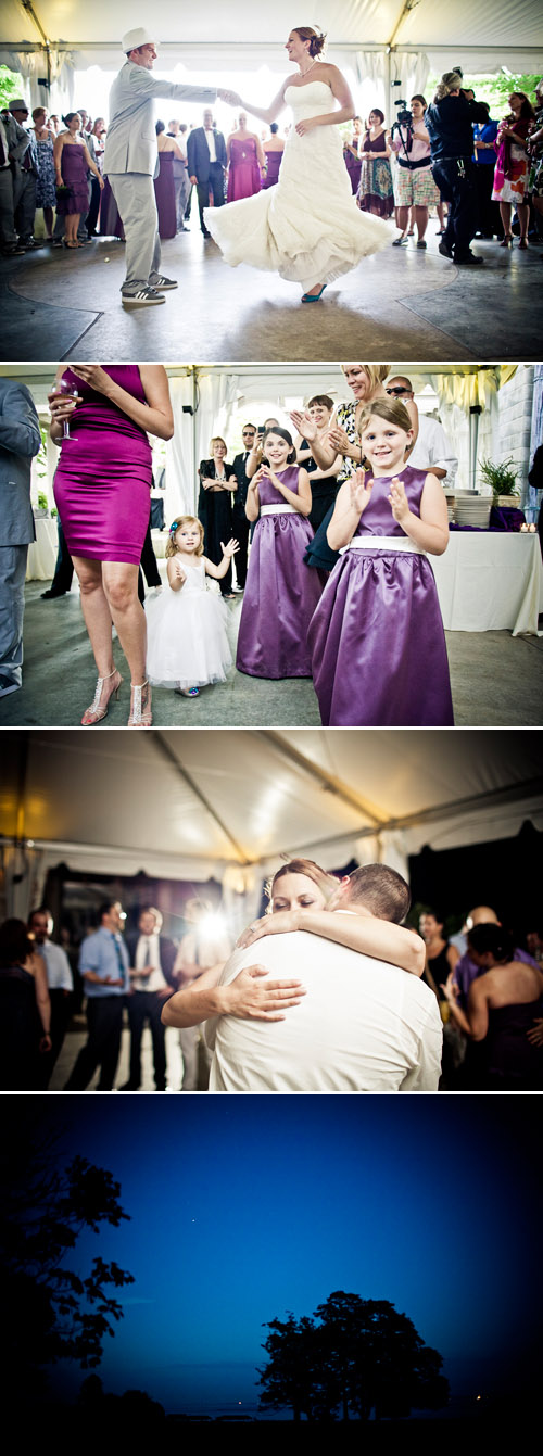 Teal and Purple Connecticut Wedding - photos by Top New England Wedding Photographer JAG Studios - Junebug Weddings