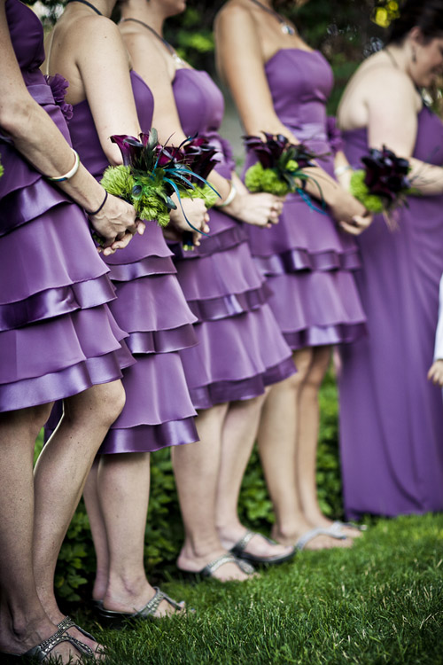 Teal and Purple Connecticut Wedding - photos by Top New England Wedding Photographer JAG Studios - Junebug Weddings