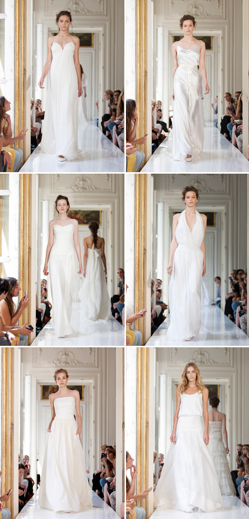 Wedding dresses from the Delphine Manivet 2013 bridal collection | junebugweddings.com