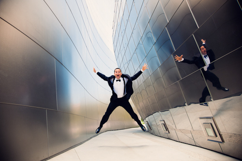 glamorous downtown LA wedding at Cicada, photographed by top wedding photographers Callaway Gable | junebugweddings.com