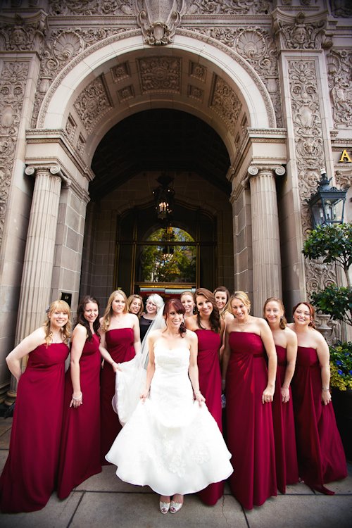 glamorous downtown LA wedding at Cicada, photographed by top wedding photographers Callaway Gable | junebugweddings.com