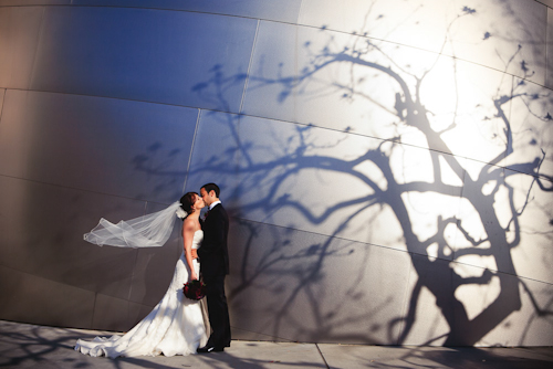 glamorous downtown LA wedding at Cicada, photographed by top wedding photographers Callaway Gable | junebugweddings.com