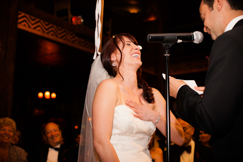 glamorous downtown LA wedding at Cicada, photographed by top wedding photographers Callaway Gable | junebugweddings.com