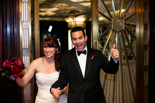 glamorous downtown LA wedding at Cicada, photographed by top wedding photographers Callaway Gable | junebugweddings.com